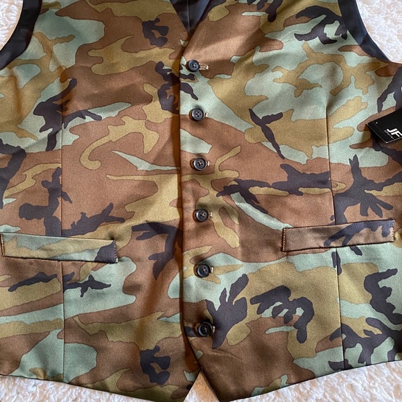 JF j.Ferrar camouflage vest - Picture 8 of 11